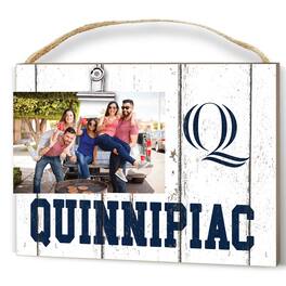 Jardine - Quinnipiac Bobcats 8" x 10" Weathered Clip It Frame - White