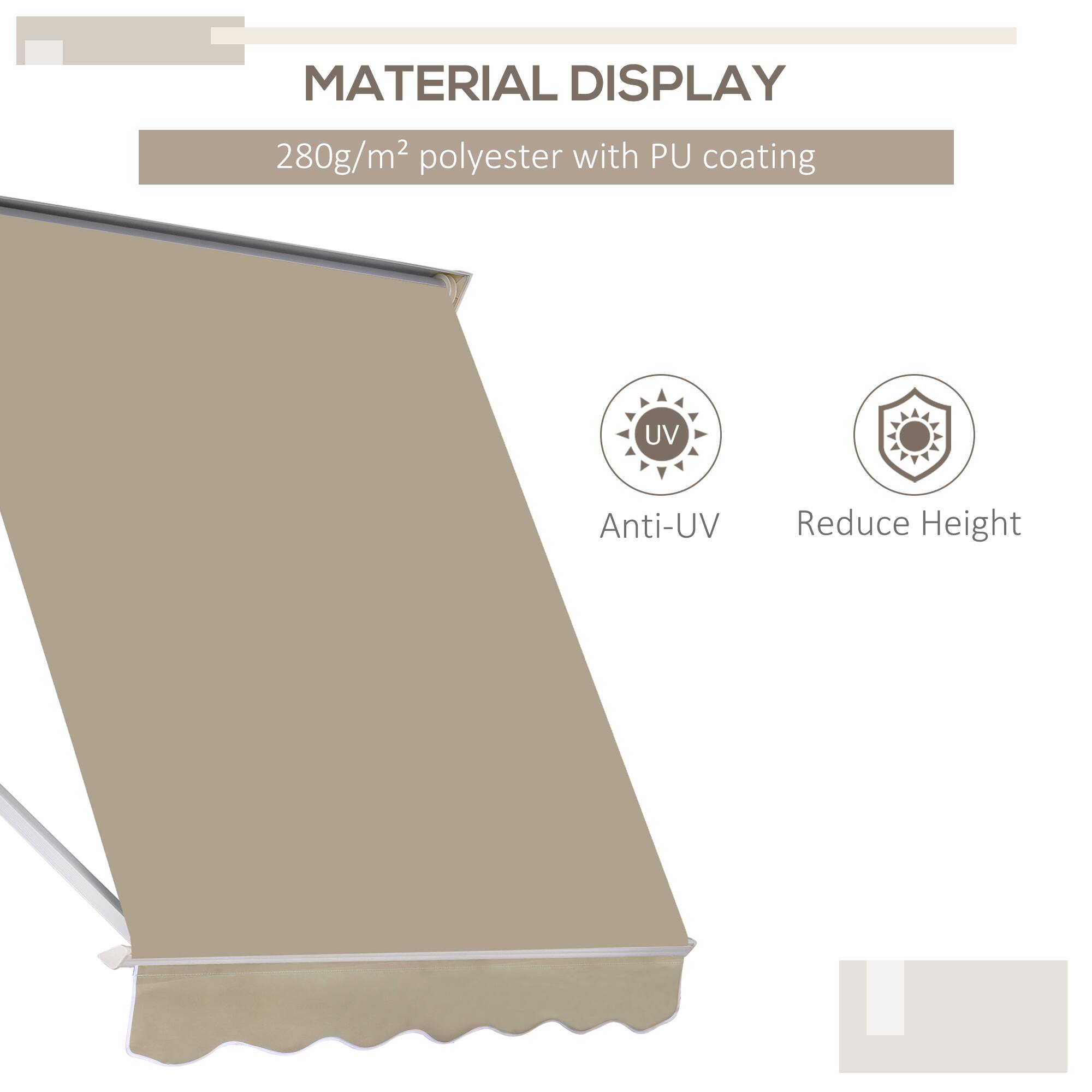 MATERIAL DISPLAY  
280g/m² polyester with PU coating  

- Anti-UV  
- Reduce Height
