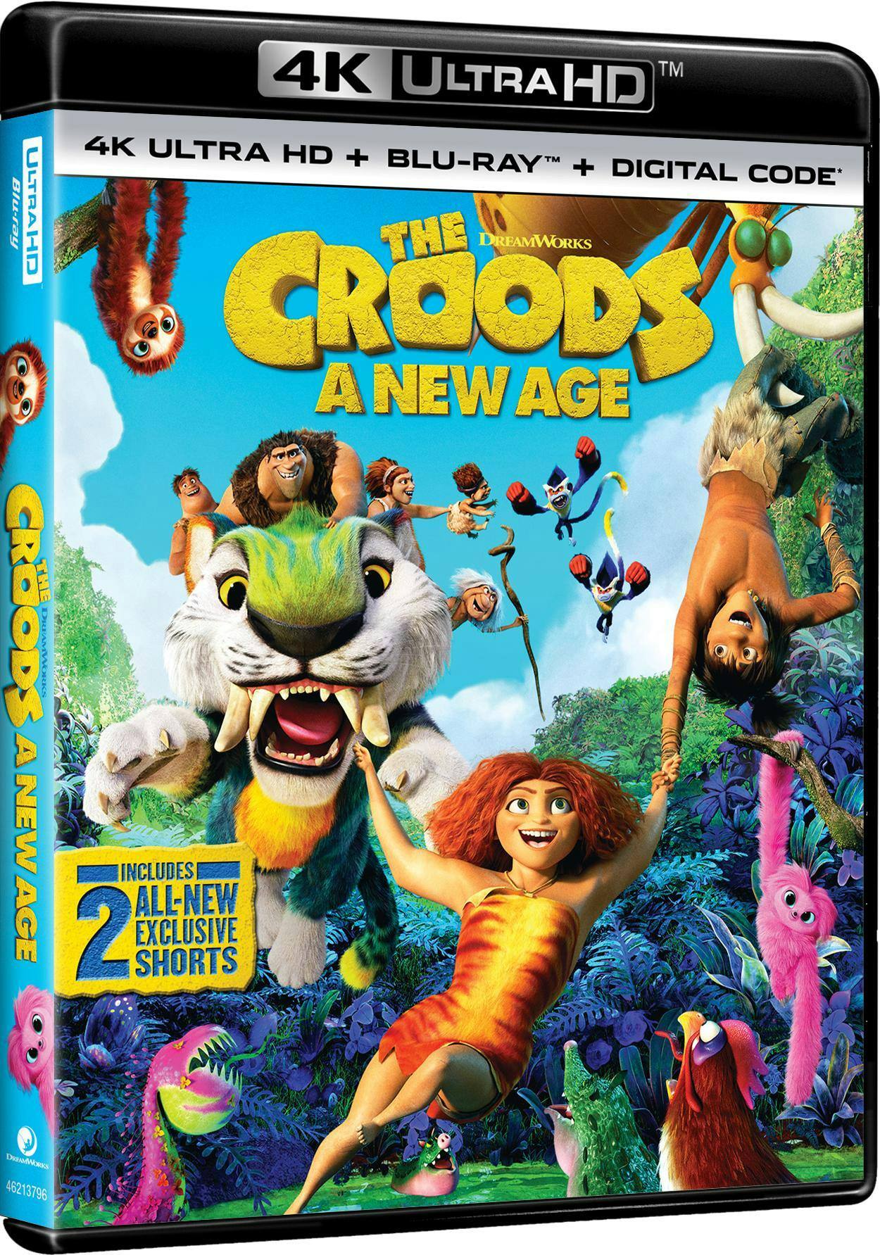 Angle. The Croods: A New Age   - 4K Blu-Ray.