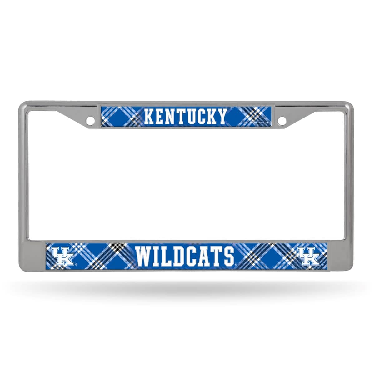 Rico Industries - Kentucky Wildcats Chrome Metal License Plate Frame - Multi