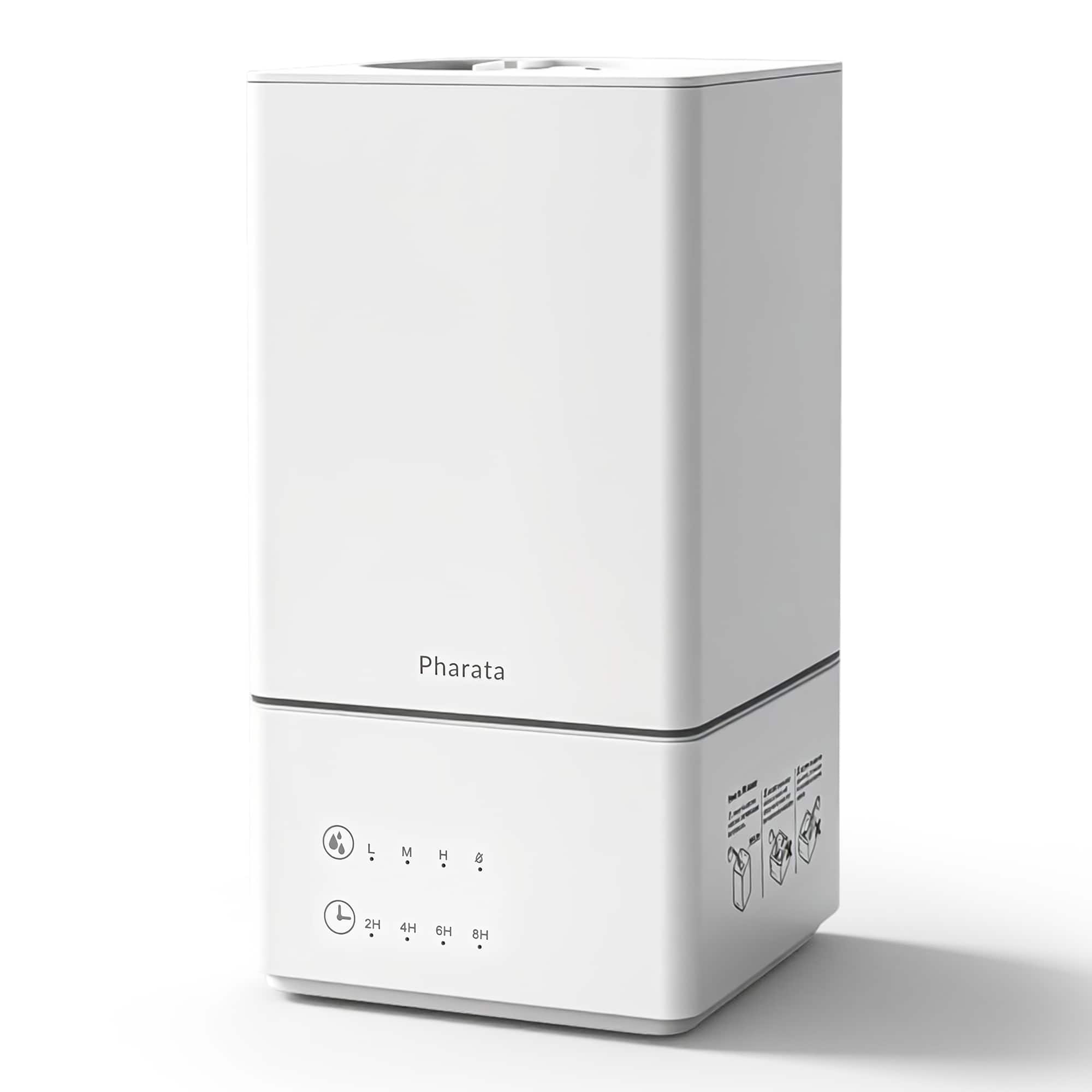 Domanki - Humidifier Portable 4L Humidifier for Home, Desktop Humidifier Ifier with Essential Oil Diff with Touch Control