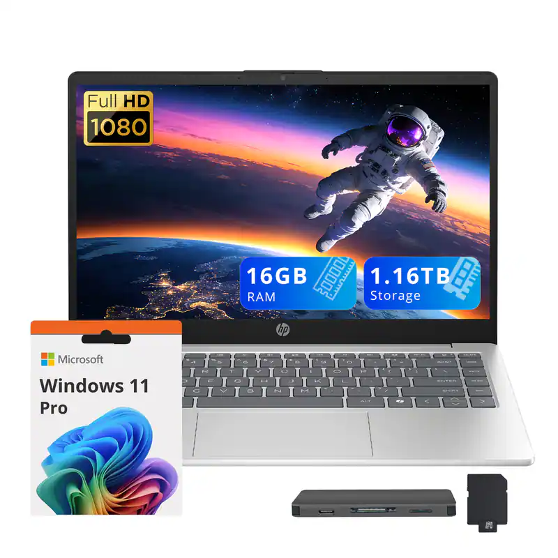 Full HD 1080  
16GB RAM  
1.16TB Storage  
hp Microsoft Windows 11 Pro