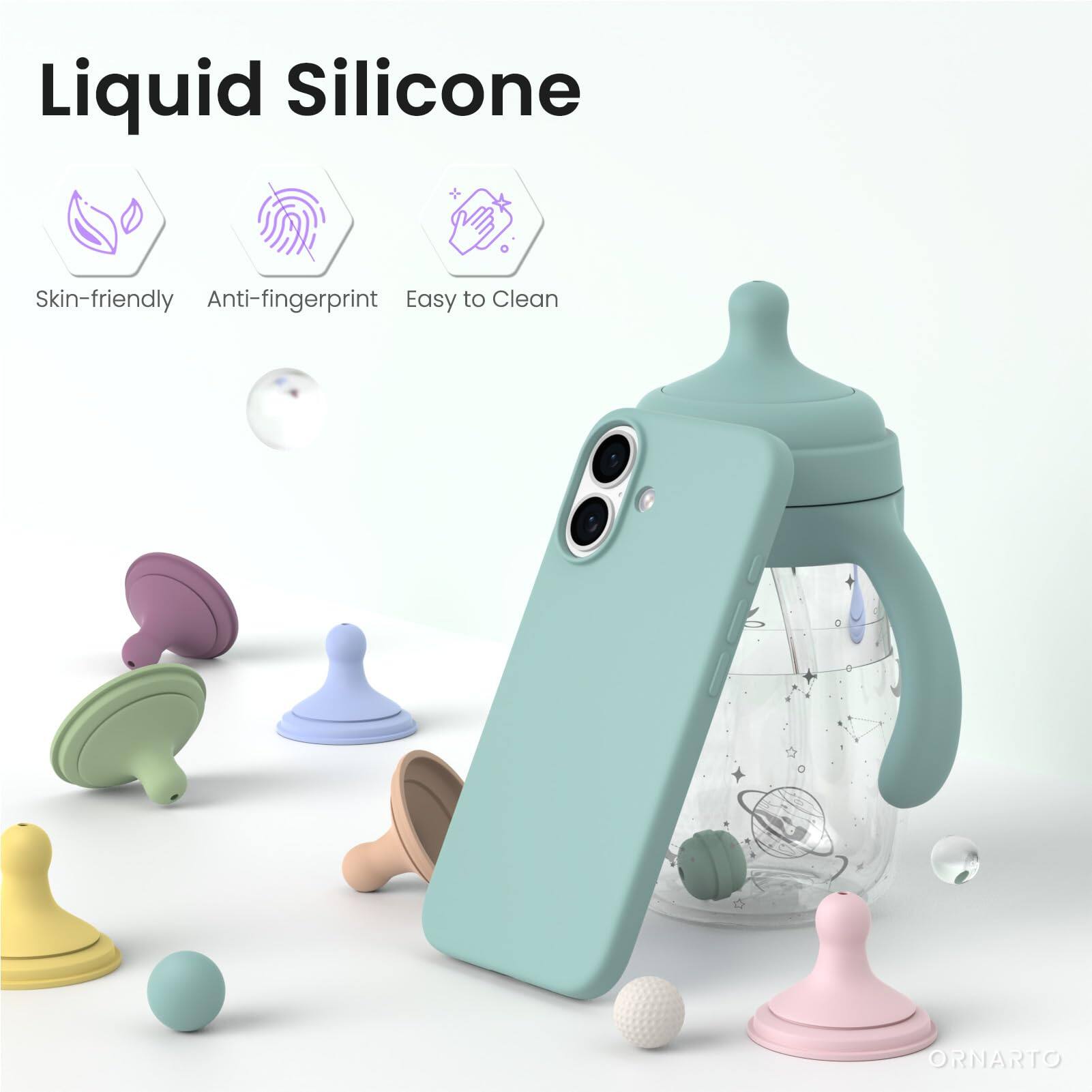 Liquid Silicone

Skin-friendly  
Anti-fingerprint  
Easy to Clean  

ORNARTO