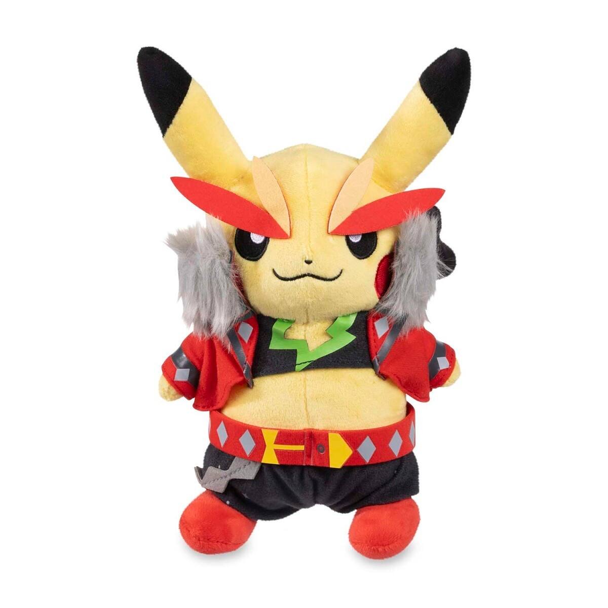 Alt View 1. Pokémon - Pokemon Center Cosplay Pikachu: Pikachu Rock Star Poké Plush - 9 ¼ In..
