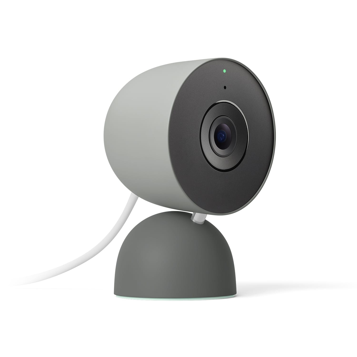 Alt View 1. Google - Nest Cam Indoor (wired, 3rd gen) - Latest Model - 2K Video and Gemini - Hazel.