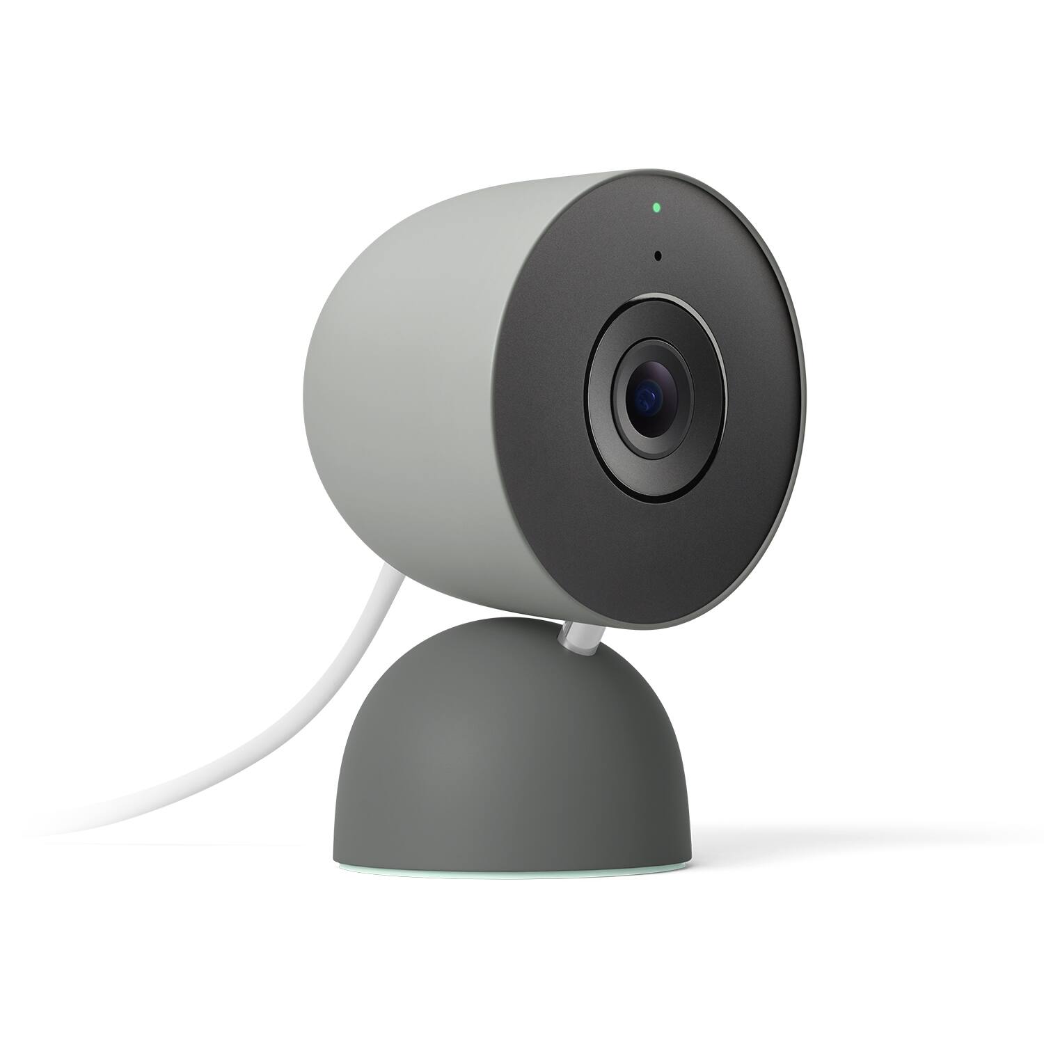 Alt View 1. Google - Nest Cam Indoor (wired, 3rd gen) - Latest Model - 2K Video and Gemini - Hazel.