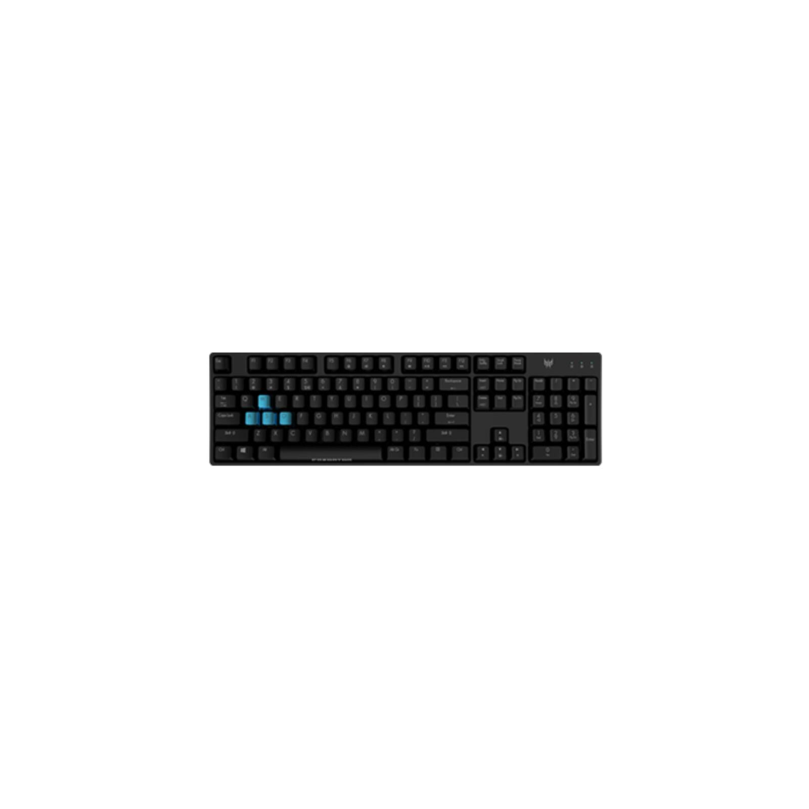 Left. Acer - Predator Aethon 300 Mechanical Gaming Keyboard - PKB910 - Black.
