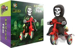 Misfits - Super7 - Misfits - Super Cycles - Fiend (Black with Red Trike) - Collectibles - Multicolor