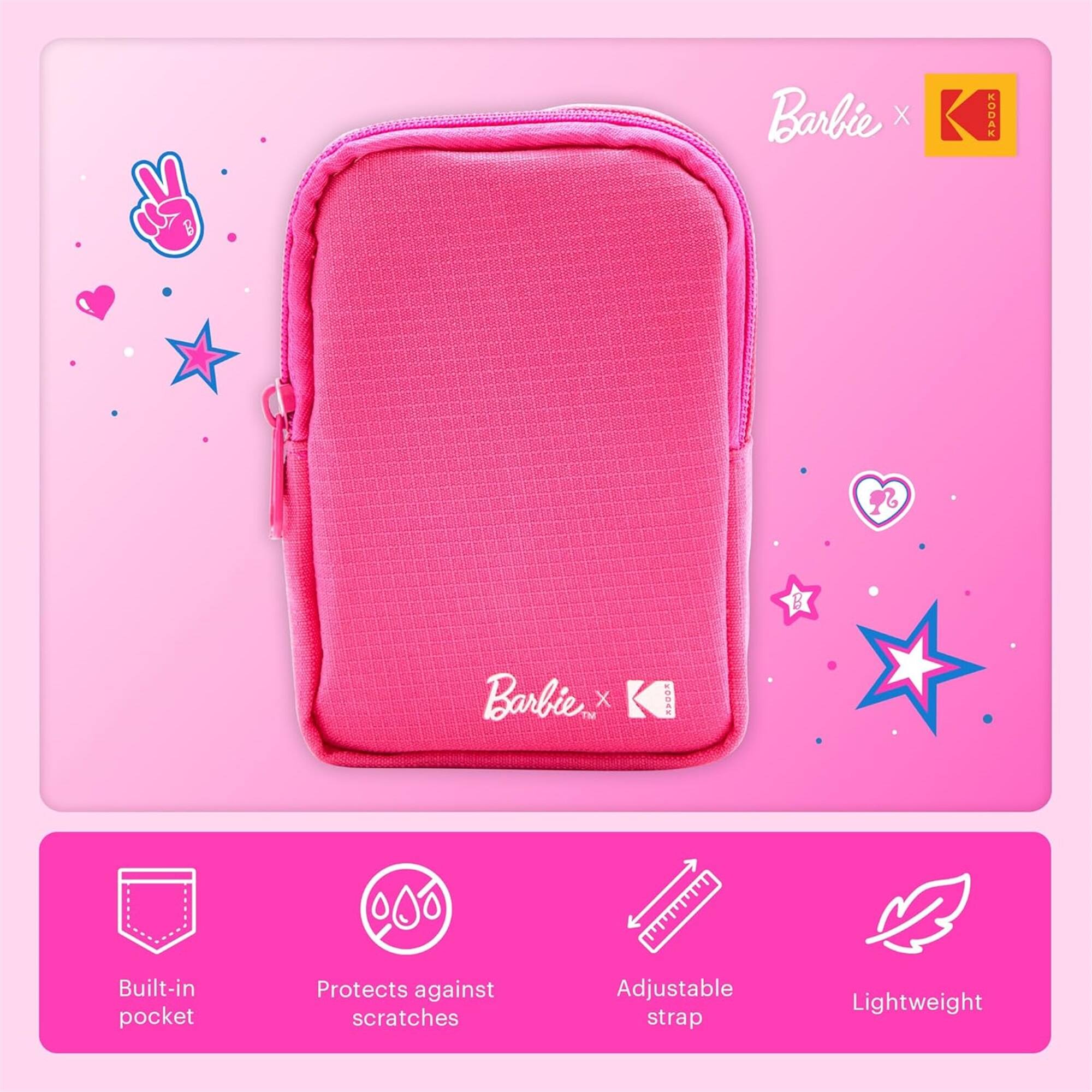 Barbie X ASOOA 2 B Barbie. TM | Built-in pocket | Protects against scratches | Adjustable strap | Lightweight