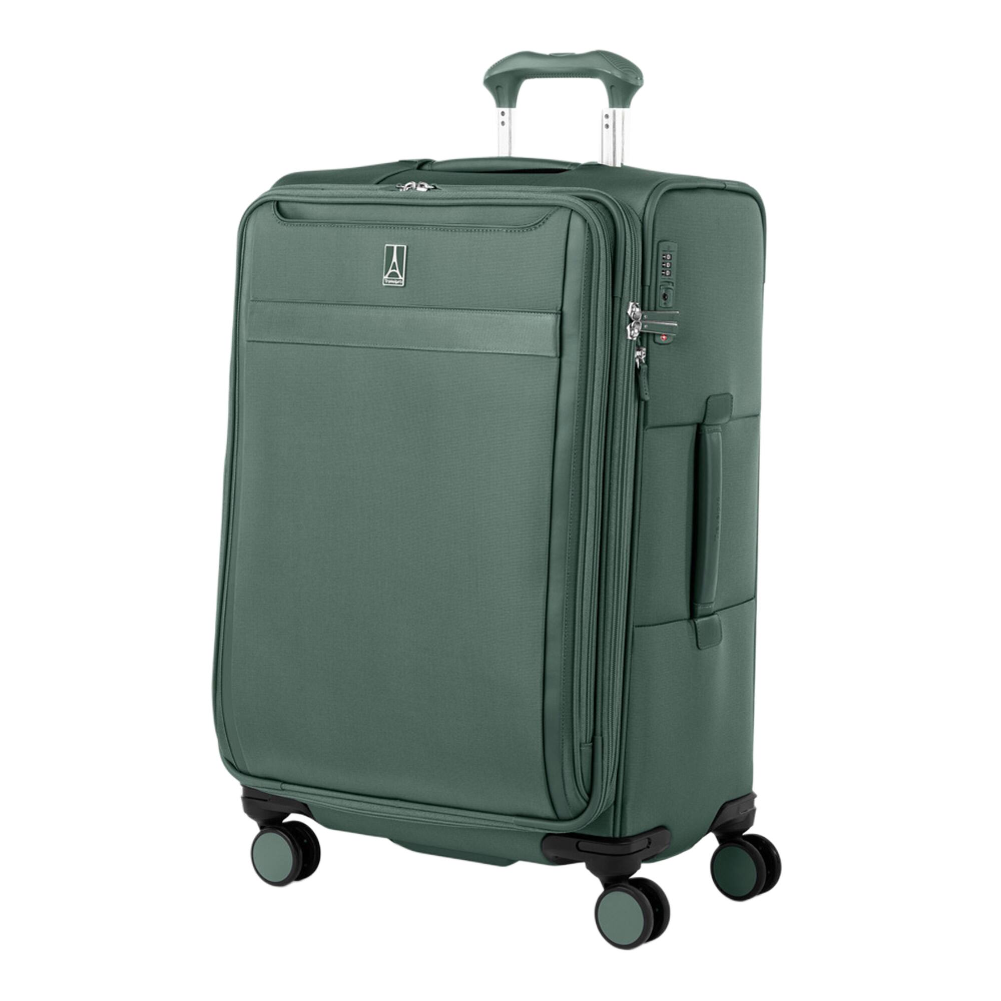Alt View 2. Travelpro - Versapack + Softside Carry-On & Medium Spinner Luggage Set - Desert Sage.