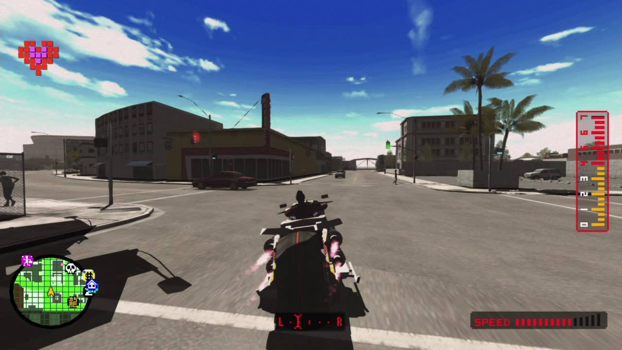 Sure, here is the corrected and grouped text from the image:

- **L** (on the left side of the screen)
- **R** (on the right side of the screen)
- **SPEED** (bottom right corner)
- **EMERGENCY** (bottom right corner, with a red bar)
- **Inflamable** (top center, partially obscured)
- **LO** (top center, partially obscured)
- **9ShE2IO** (top center, partially obscured)
- **I** (top center, partially obscured)
- **2** (top center, partially obscured)
- **-** (top center, partially obscured)
- **-** (top center, partially obscured)
- **E** (top center, partially obscured)
- **Inflamable** (top center, partially obscured)
- **L-Y** (bottom center, partially obscured)
- **L-Y** (bottom center, partially obscured)
- **L-Y** (bottom center, partially obscured)
- **L-Y** (bottom center, partially obscured)
- **L-Y** (bottom center, partially obscured)
- **L-Y** (bottom center, partially obscured)
- **L-Y** (bottom center, partially