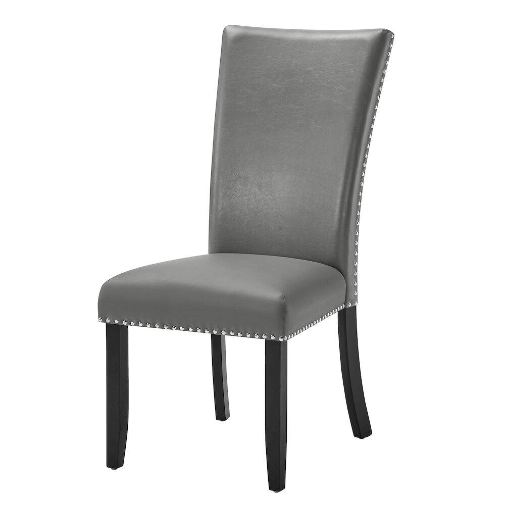 New Classic Furniture - Lyra Wood Dining Chair (Set of 2) - Gray