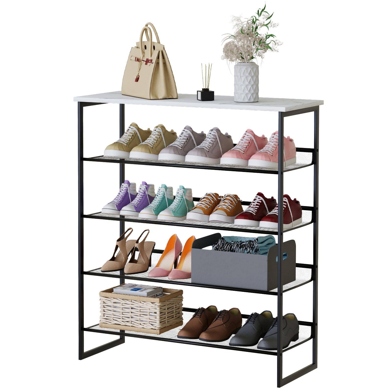 Marble White 5-Tiers