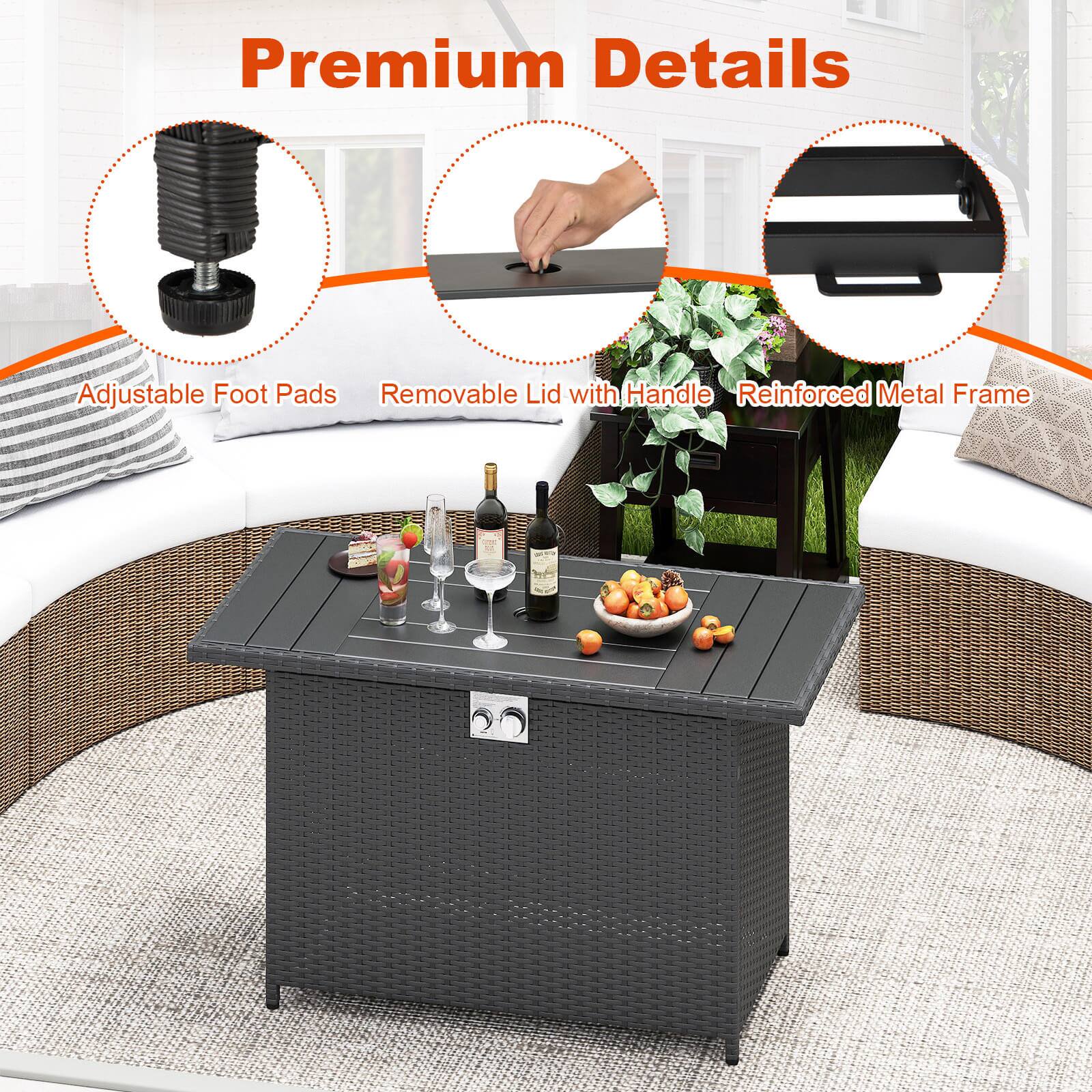 Premium Details

- Adjustable Foot Pads
- Removable Lid with Handle
- Reinforced Metal Frame