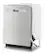 Left. Whirlpool - 24 - Top Control Built-In Dishwasher with 3rd Rack, Fan Dry, 51 dBA - Fingerprint Resistant Stainless Steel.