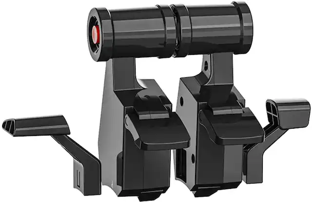 Front. Moza Racing - TQA Flight Sim Throttle Module for Windows - Black.