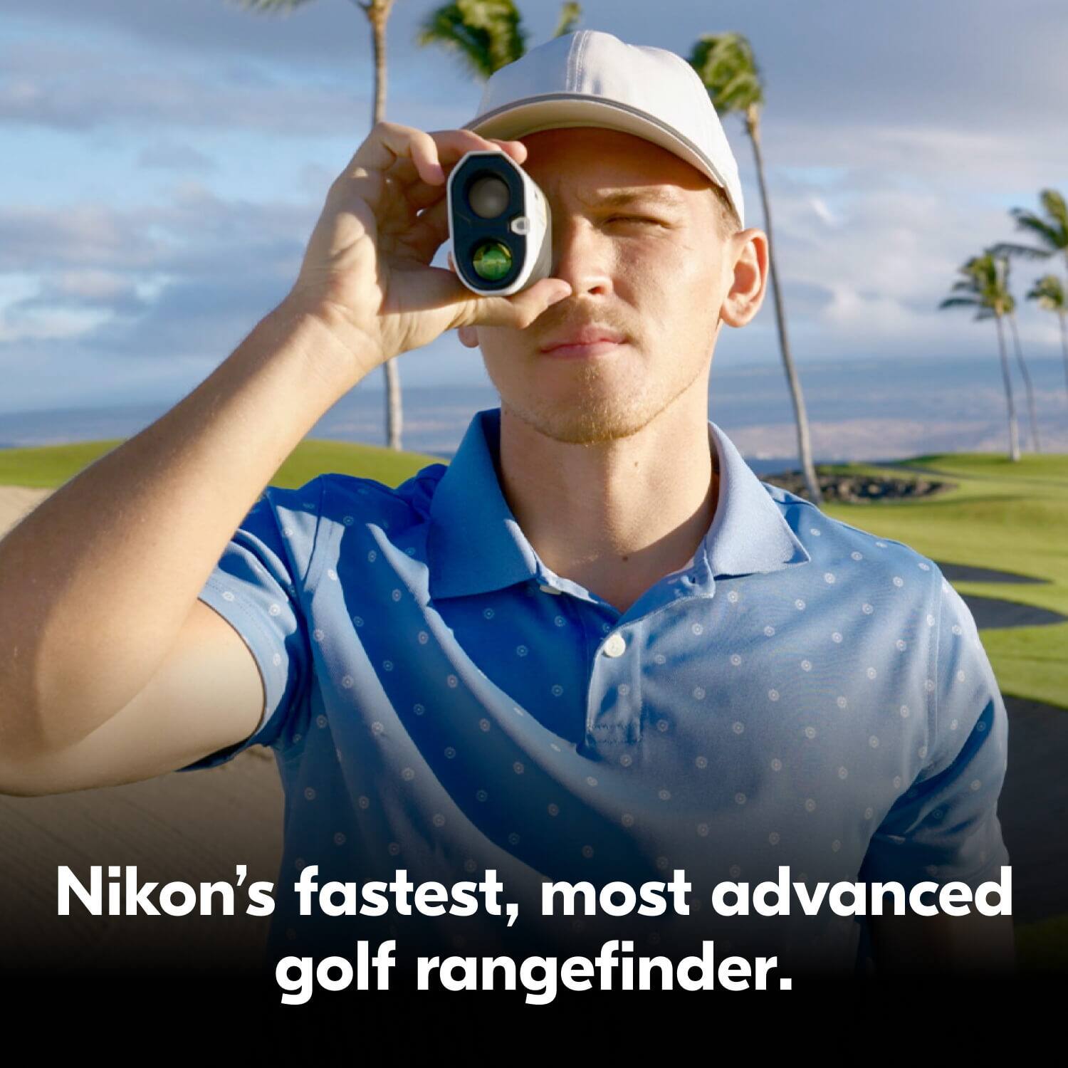 Nikon's fastest, most advanced golf rangefinder.