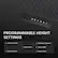 PROGRAMMABLE HEIGHT SETTINGS
- Up Previous Option
- Down Next Option
- Setting Confirm
1. Number/Memory Button
2. Memory Button
3. Memory Button