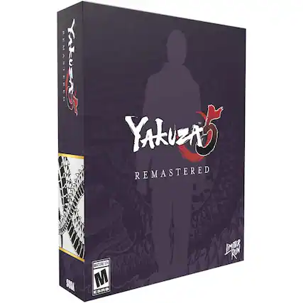 Yakuza 5 Remastered
Mature 17+
ESRB
Limited Run - M (Mature 17+)
