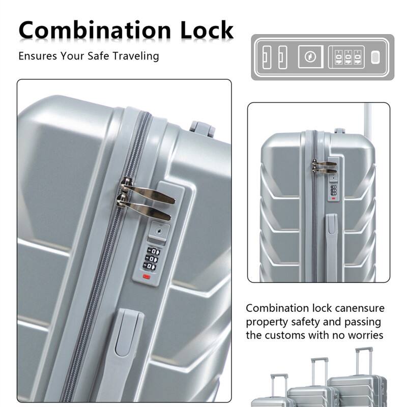 Combination Lock  
Ensures Your Safe Traveling  

Combination lock can ensure property safety and passing the customs with no worries