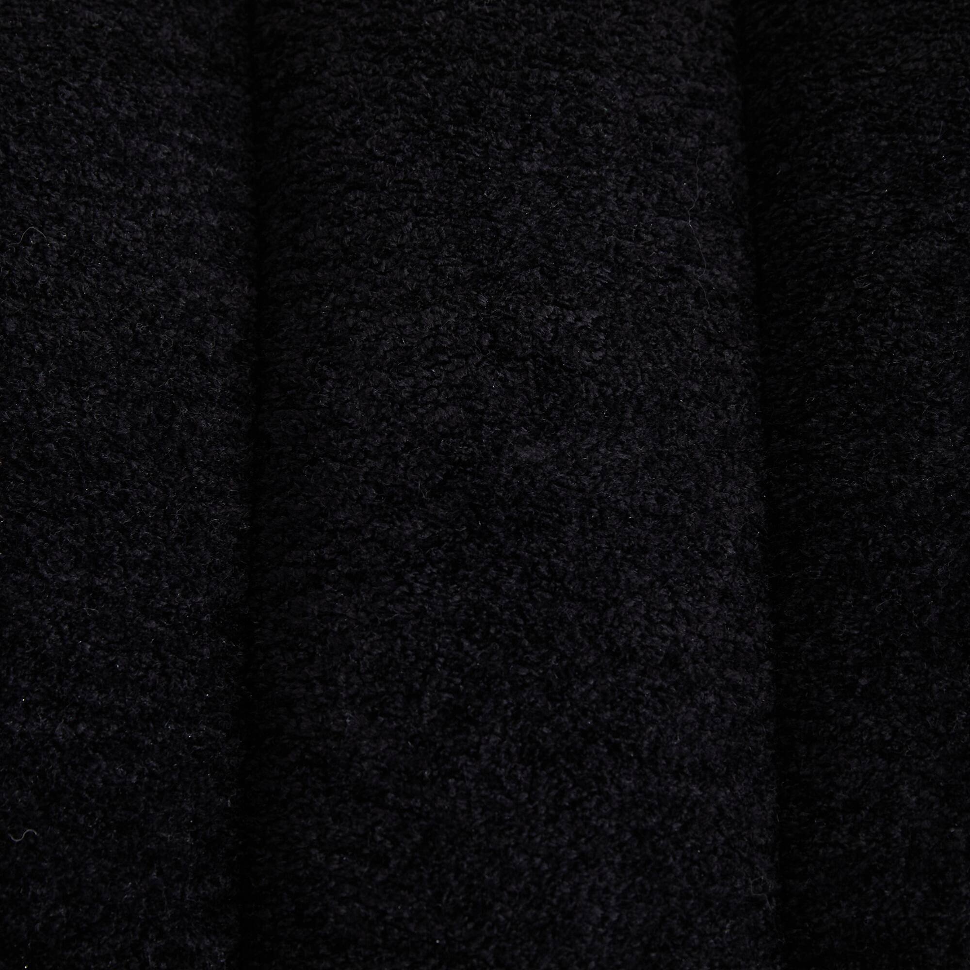 Alt View 4. GOODSILO - Modern Upholstered Armless Bed Bench with Channel Tufted Design, Multi-Functional Chenille Ottoman Foot Stool - Black.