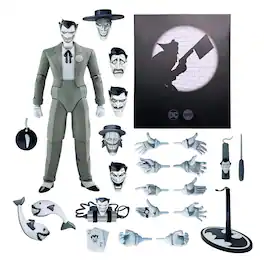 MONDO - Batman: The Animated Series 1:6 Scale Action Figure | The Joker (Noir Ver.) - Gray