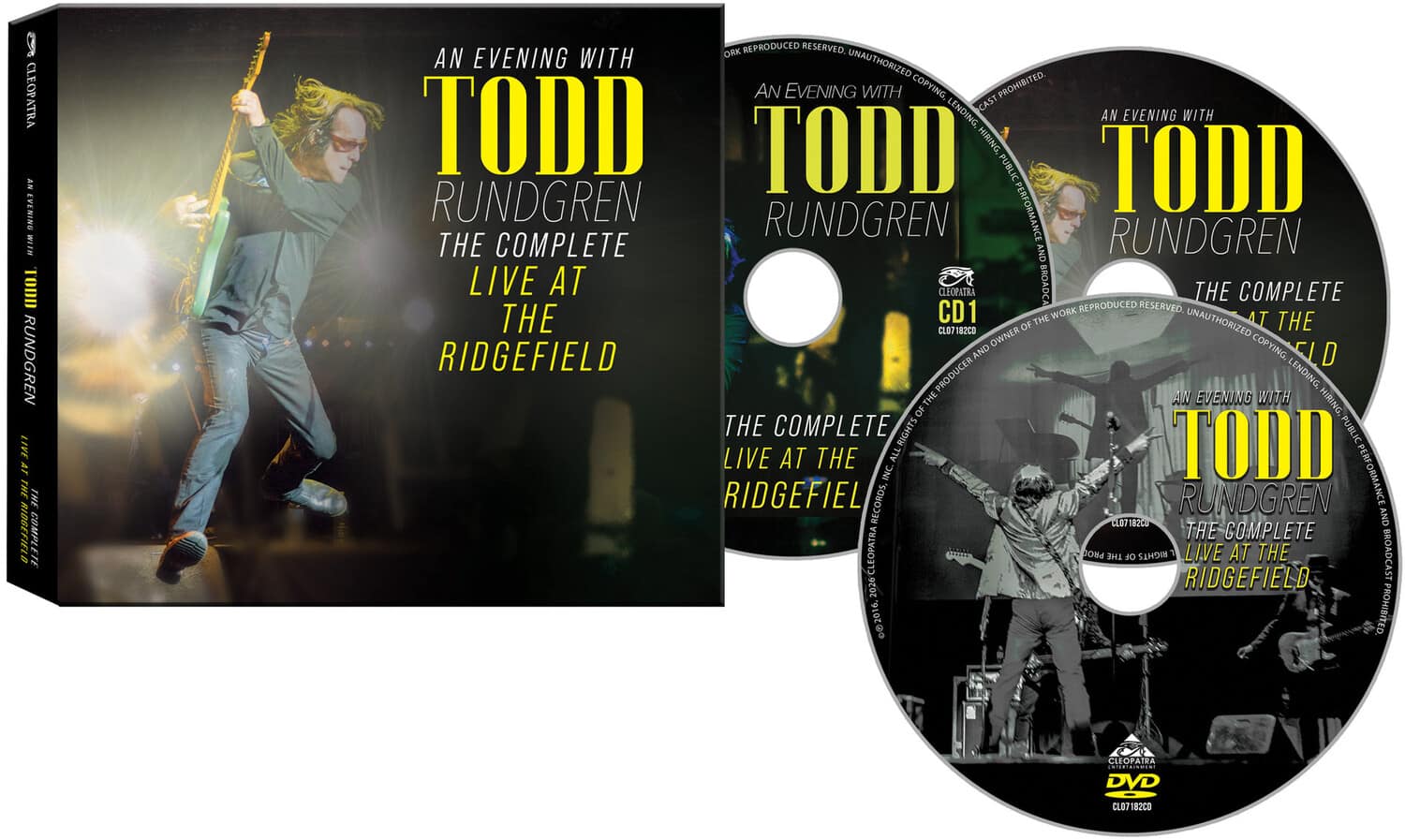 Todd Rundgren - An Evening With Todd Rundgren: The Complete Live At The Ridgefield   - COMPACT DISCS [CD] price history on PriceWatchPro