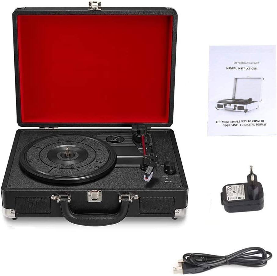 USB Portable Turntable  
Manual Instructions  
The Most Simple Way to Convert Your Vinyl to Digital Format