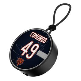 Keyscaper - Tremaine Edmunds Chicago Bears Bluetooth IP67 Waterproof Speaker - Black