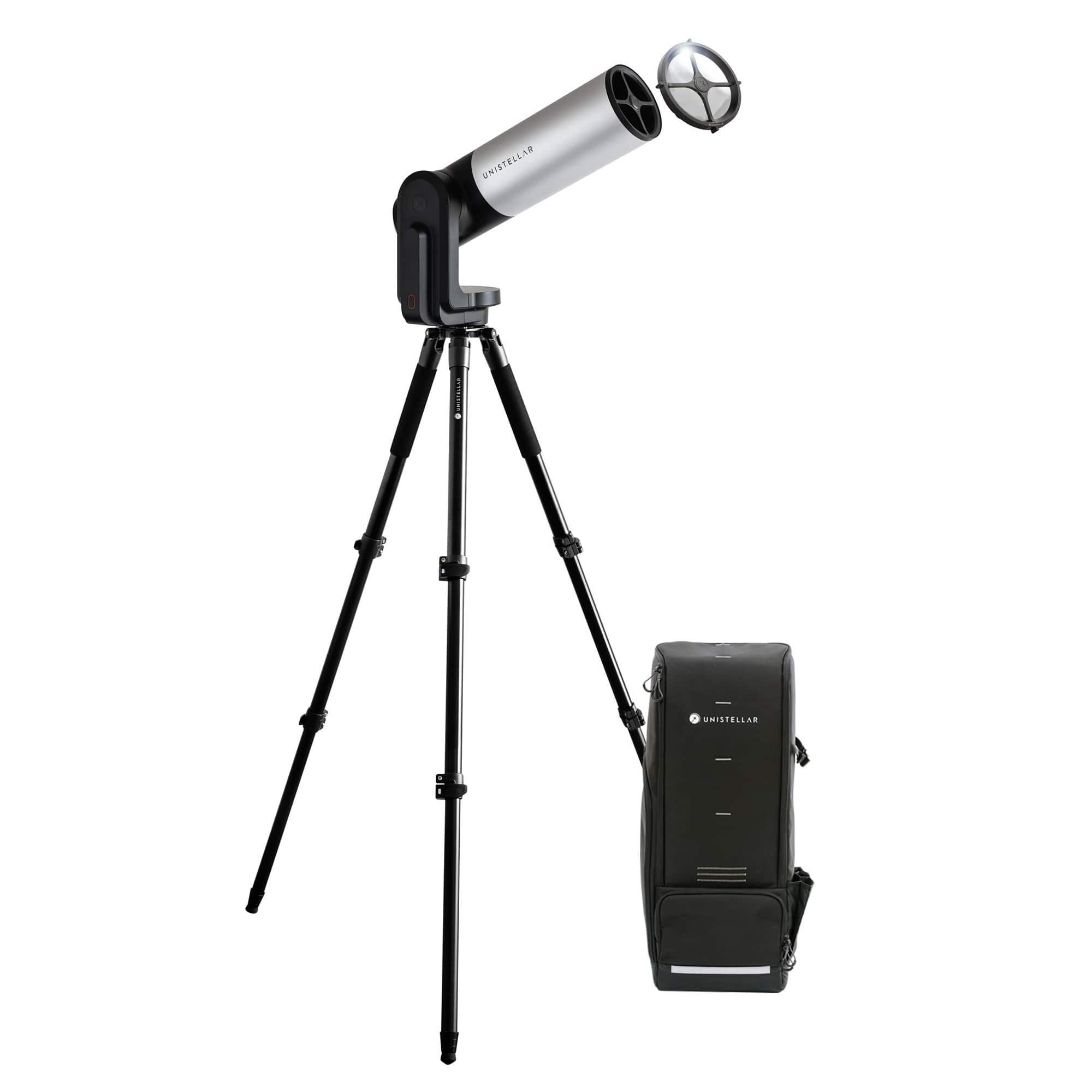 eVscope 2 Digital Telescope with Unistellar Smart Filter and Unistellar Backpack