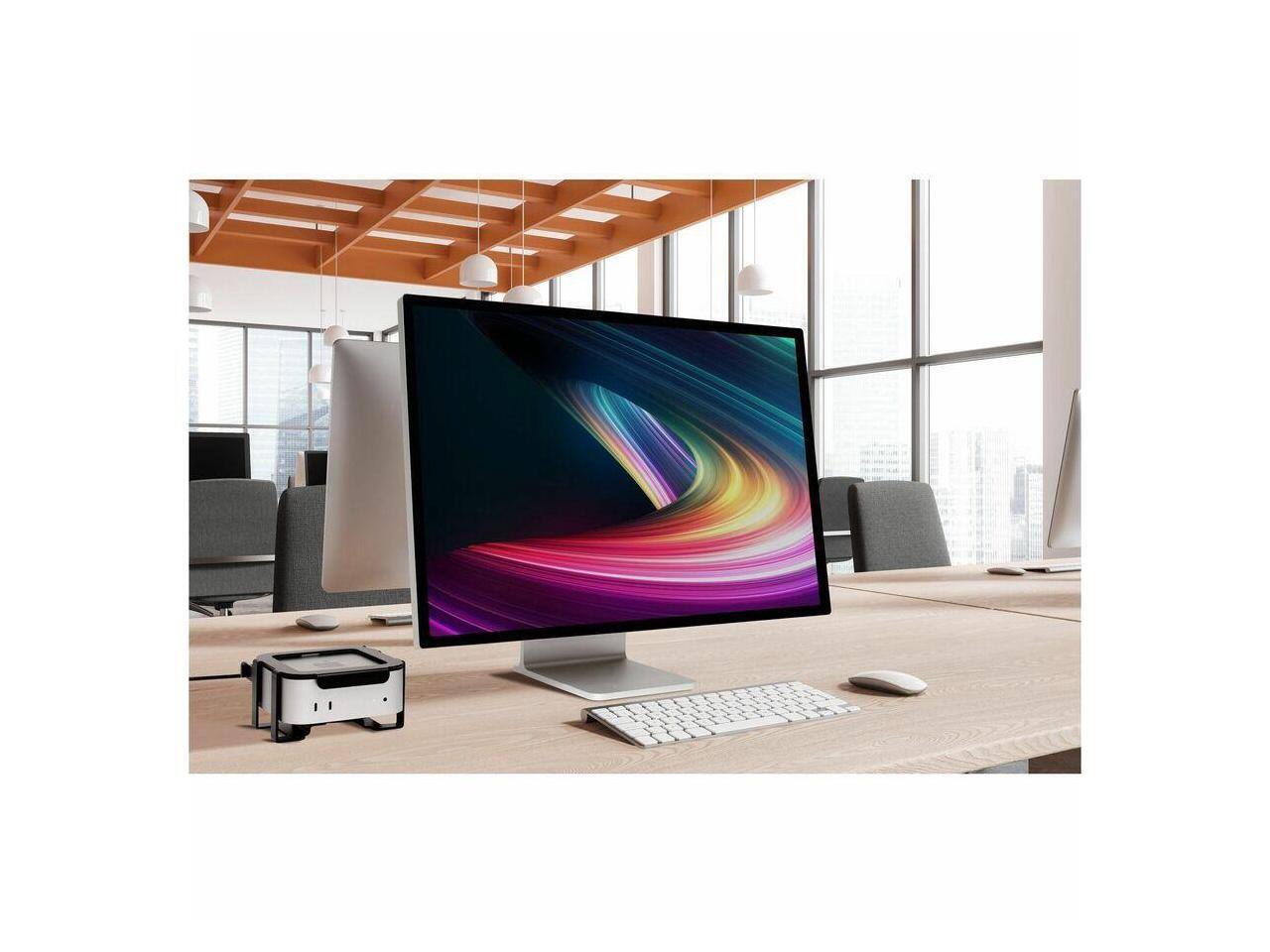 Alt View 1. Kensington - Kensington Secure Mounting Bracket for Mac mini - Steel - Black - Black.