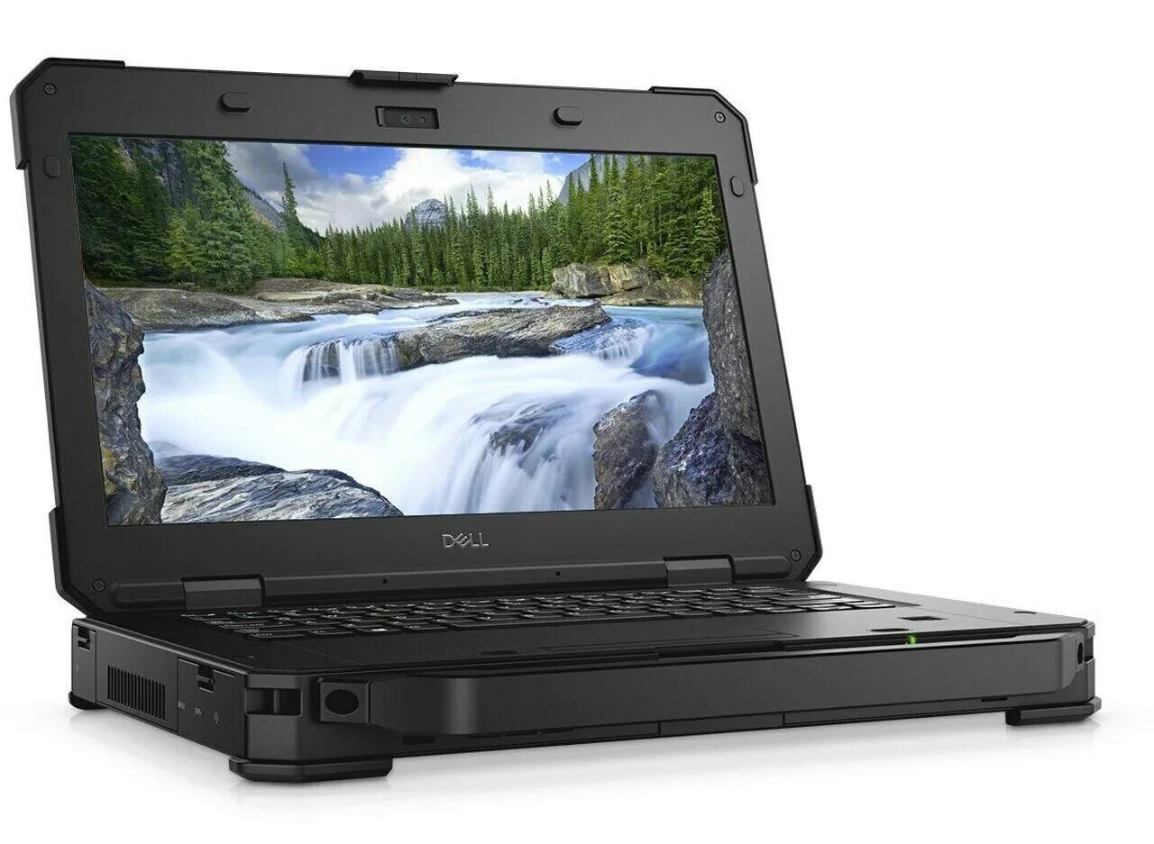 Back. Dell - Dell Latitude 14in Rugged Laptop Intel i5-8350U 16GB, 512GB Win 11 Pro (Renewed) - Black.