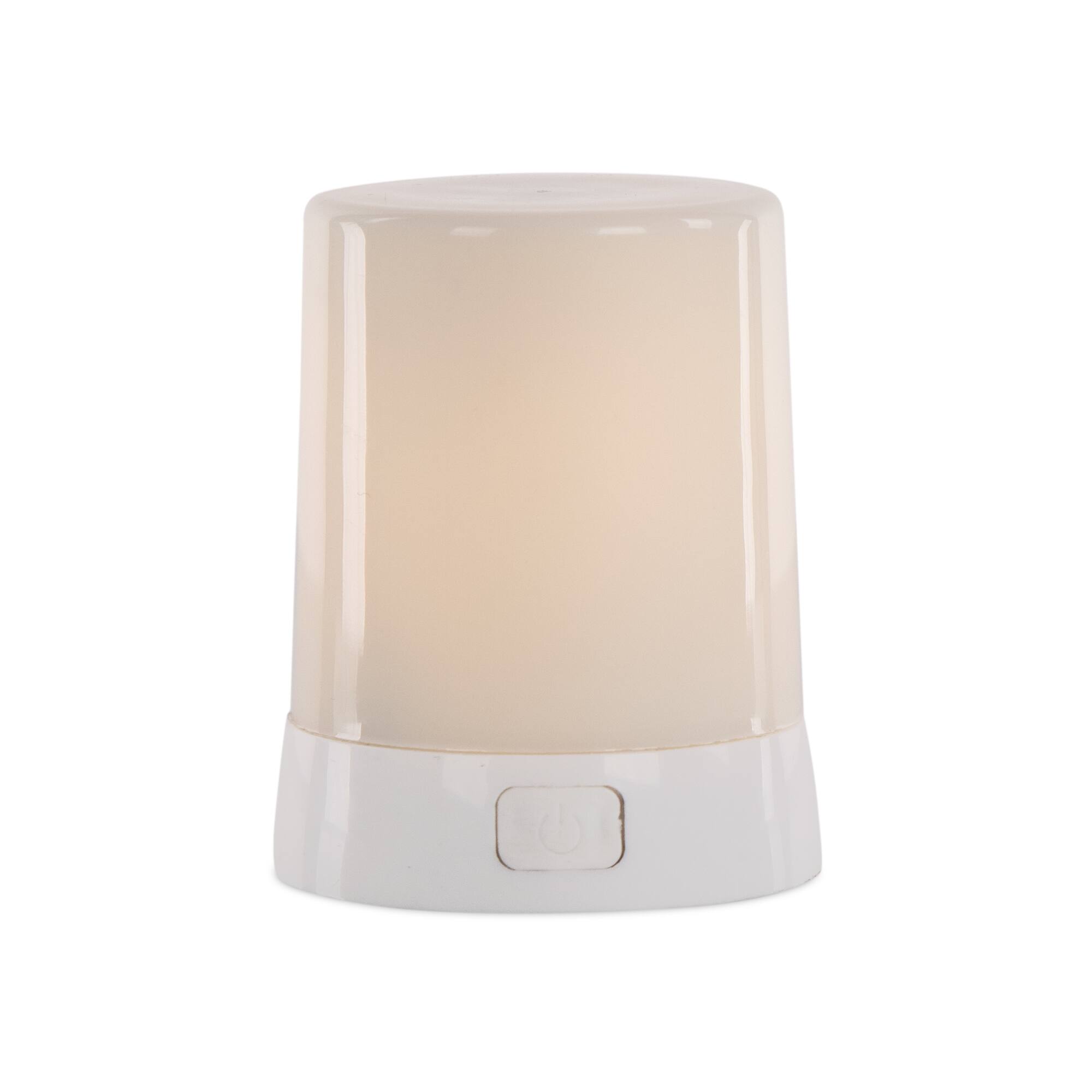 BreeBe - LED FIA Flame Designer Candle with Hue 3"H - White