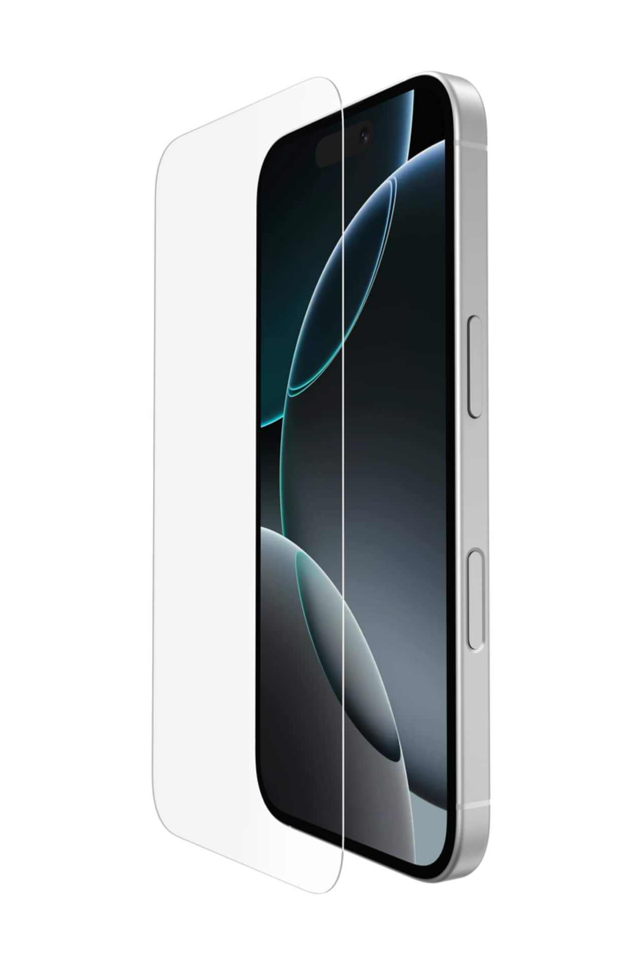 Front. Belkin - ScreenForce UltraGlass 2 Screen Protector for  Apple iPhone 16 Pro & Apple iPhone 17 - Clear.