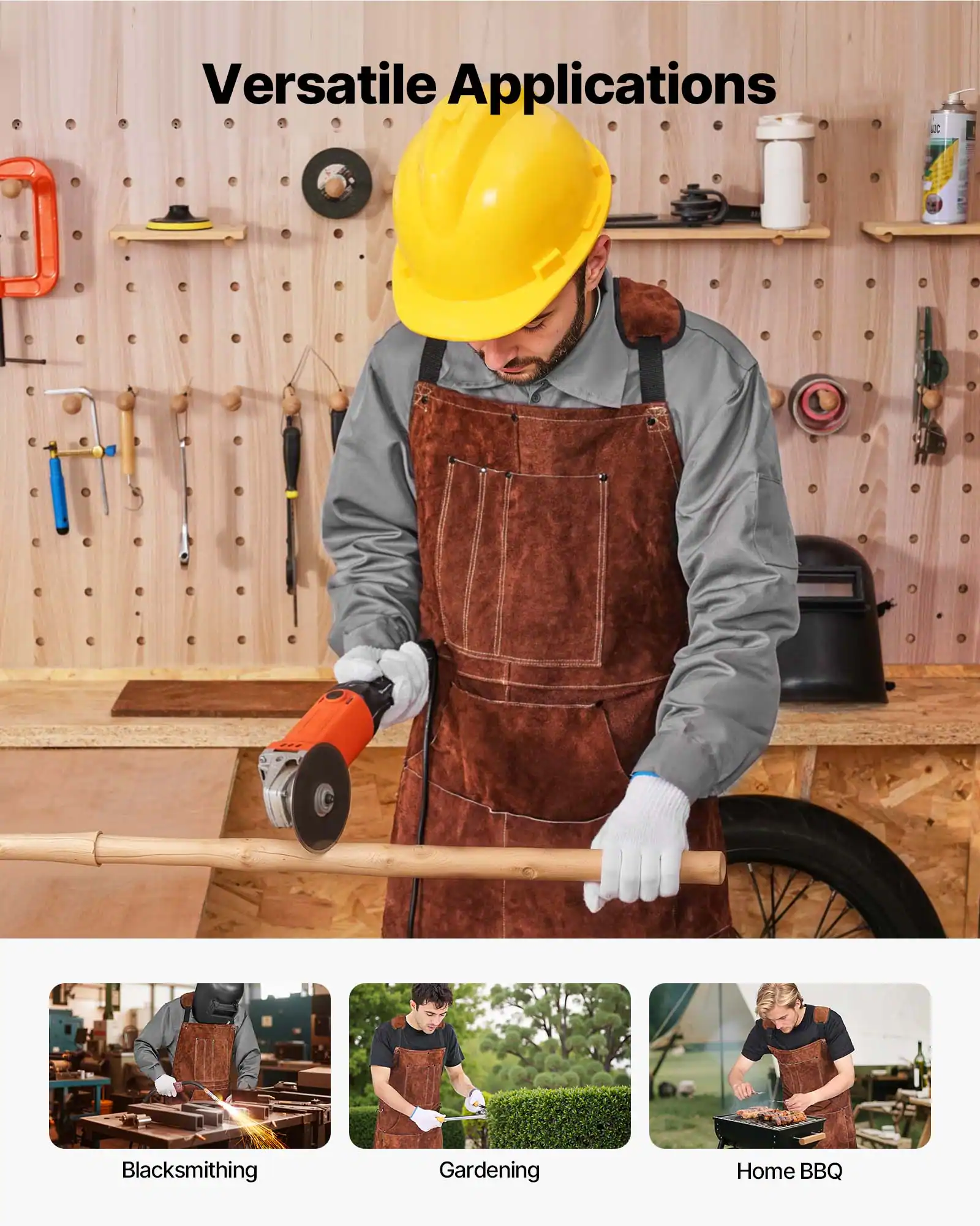 Versatile Applications

- Blacksmithing
- Gardening
- Home BBQ