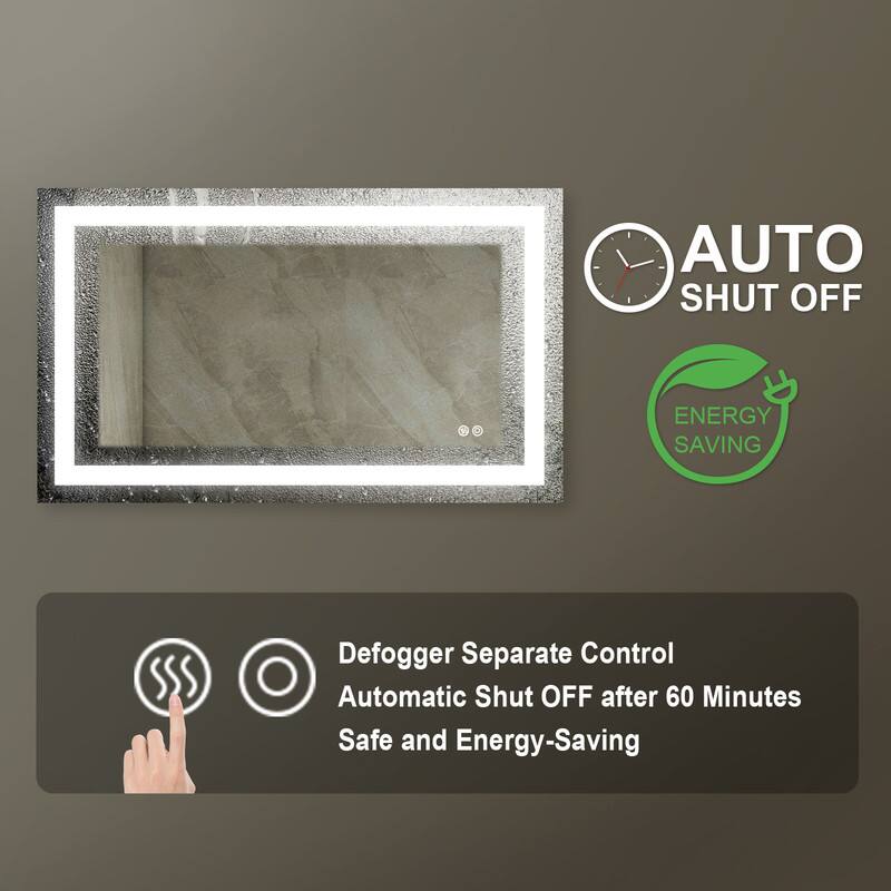 AUTO SHUT OFF ENERGY SAVING  
Defogger Separate Control  
Automatic Shut OFF after 60 Minutes  
Safe and Energy-Saving