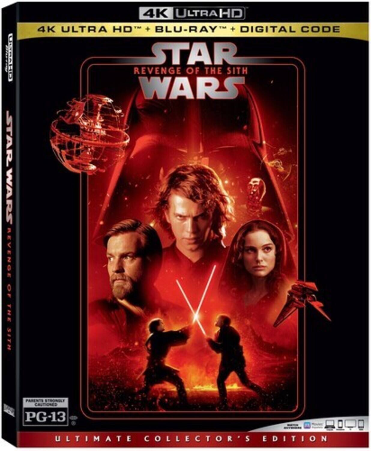 Star Wars: Episode III: Revenge of the Sith   - 4K Blu-Ray [Standard] [4K Ultra HD Blu-ray]