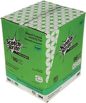 General Purpose Scouring Pad  
Almohadilla uso general  
96CC  
MEDIUM DUTY  
150 x 90 mm  
3M  
Scotch-Brite  
3M