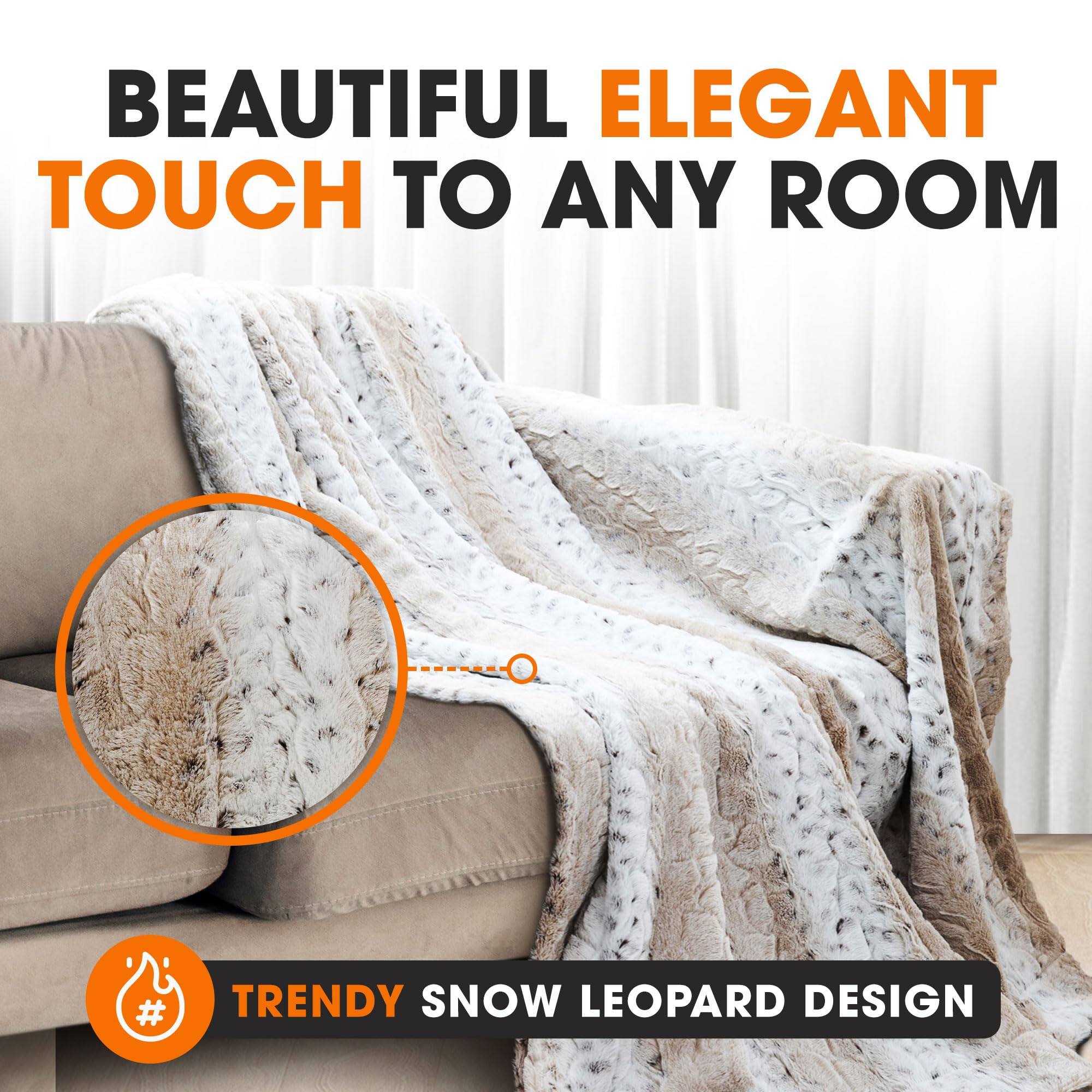 BEAUTIFUL ELEGANT TOUCH TO ANY ROOM

TRENDY SNOW LEOPARD DESIGN