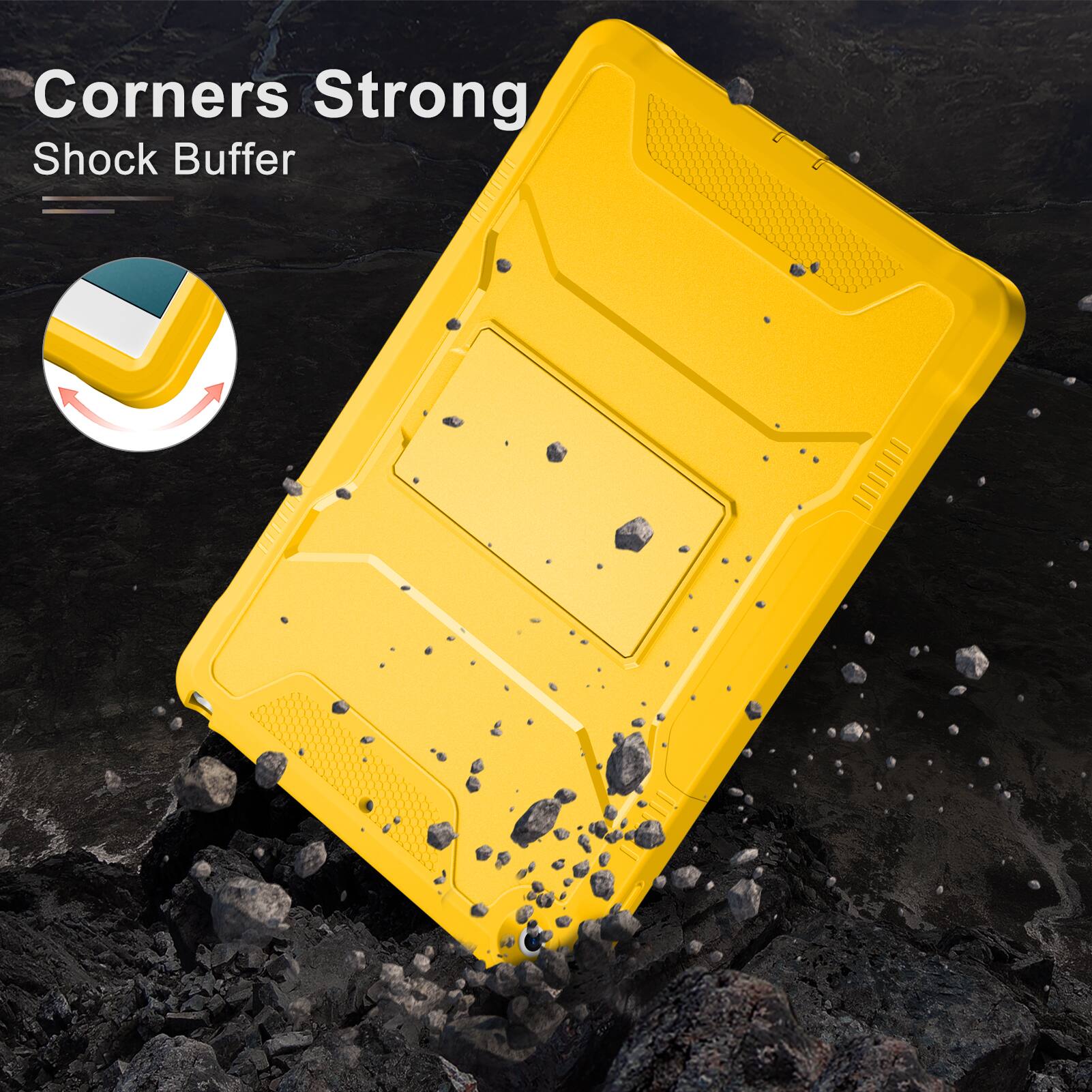 Corners Strong  
Shock Buffer