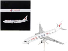 GeminiJets - Boeing 737 MAX 8 Commercial Aircraft China Eastern Airlines Gemini 200 Series 1/200 Diecast Model Airplane - White