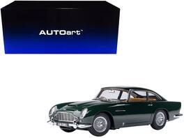 Aston Martin DB5 RHD (Right Hand Drive) British Racing 1/18 Model Car by Autoart - Green