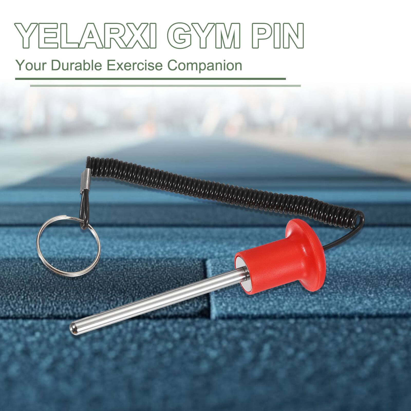 YELARXI GYM PIN  
Your Durable Exercise Companion