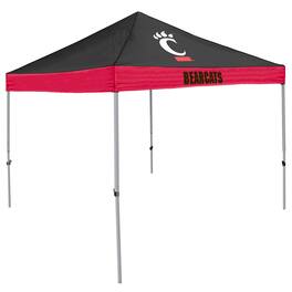 Logo Brands - Cincinnati Bearcats 9' x 9' Economy Canopy Tent - Black