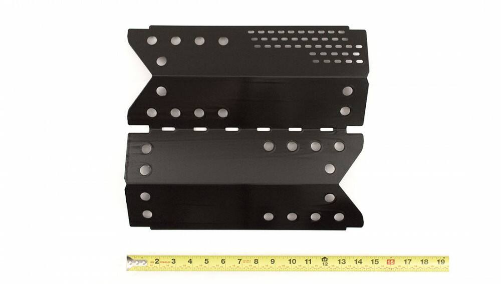 Alt View 1. Music City Metals - Music City Metals - MCM939433224 heat plate, porc stl, 14.25 x 25; Stok.