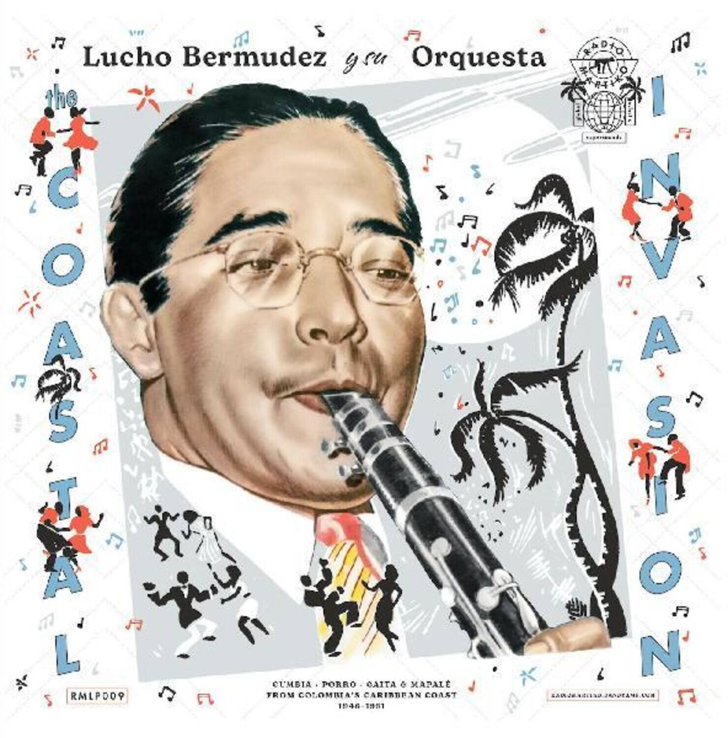 Lucho Bermúdez - The Coastal Invasion: Cumbia, Porro, Gaita & Mapale from Colombias Caribbean Coast - VINYL LP price history on PriceWatchPro