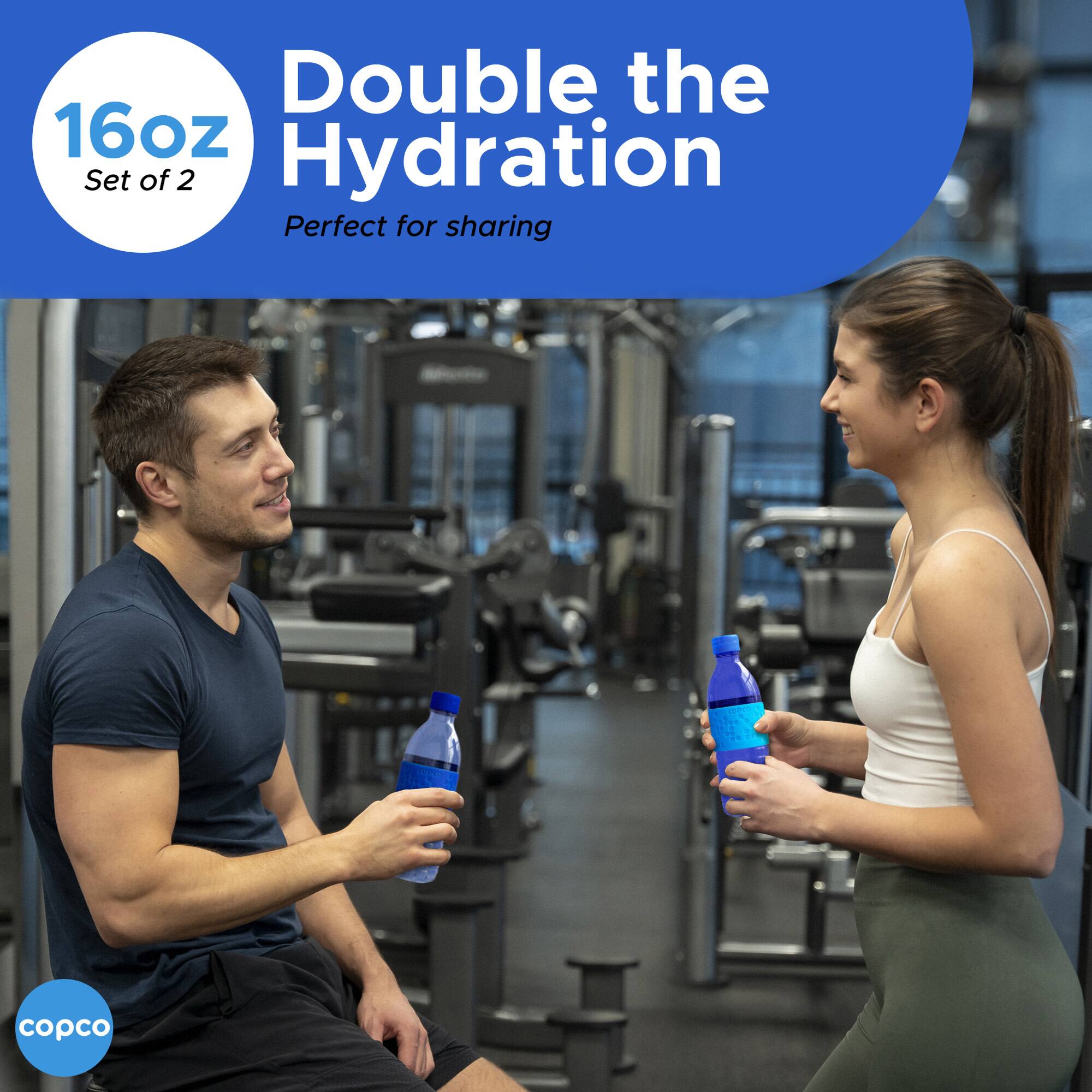 Double the 16oz Set of 2 Hydration  
Perfect for sharing  
copco