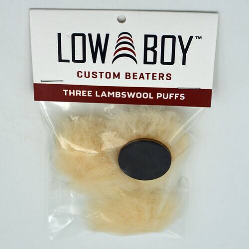 LOW BOY™  
CUSTOM BEATERS  
THREE LAMBSWOOL PUFFS