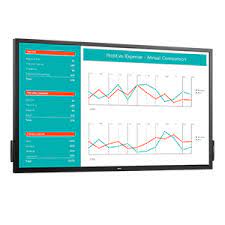 Alt View 7. Smart Tech - 70 Inch Dell  Interactive Smart Board System  with Windows 11 _ Wall Mounted.