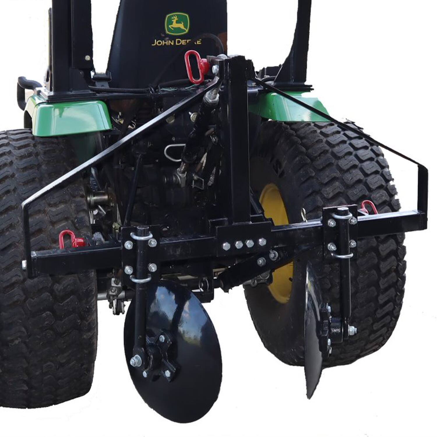 Alt View 6. Field Tuff - Field Tuff 43 Inch Disc Cultivator Garden Bedder and Hiller For 3 Point Tractor - Black.
